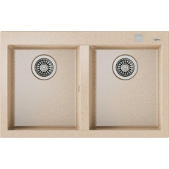 Teka Forsquare 2C 790 TG Avena Beige Νεροχύτης Teka Forsquare 2C 790 TG Avena Beige Νεροχύτης